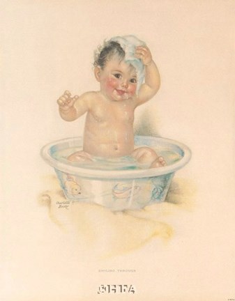 Framed Smiling Through Print