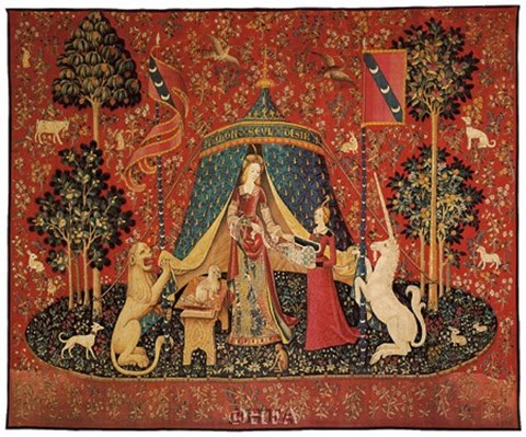 Framed Mon Seul Desir Print