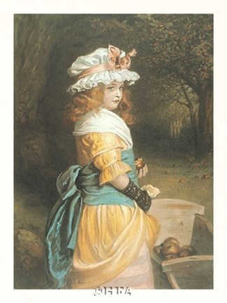 Framed Apple Gatherer Print