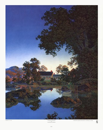 Framed Evening Shadows Print