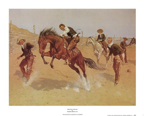 Framed Turn Him Loose, Bill Print