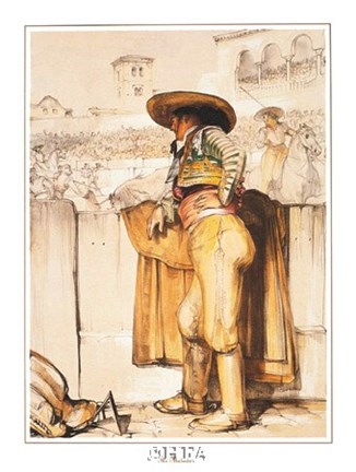 Framed Matador Print