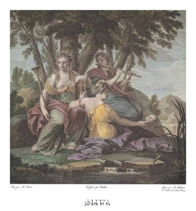 Framed Muses No. V Print