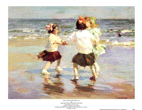 Framed Ring Around The Rosy Print