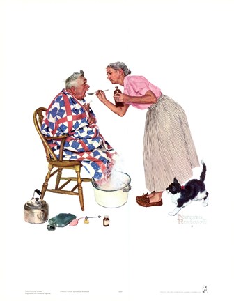 Framed Spring Tonic Print