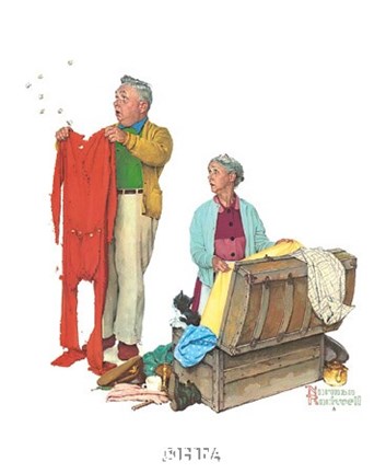 Framed Chilly Reception Print