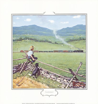 Framed Boyhood Dreams Print