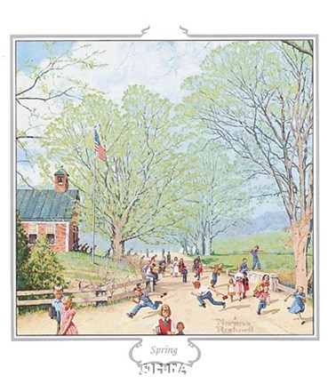 Framed Carefree Days Ahead Print