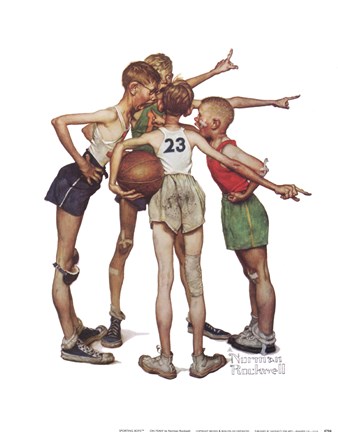 Framed Oh, Yeah Print