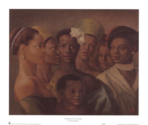 Framed Beauty of Color Print