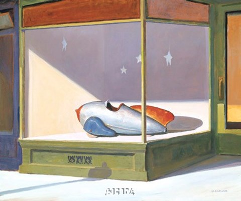 Framed Shooting Star Print