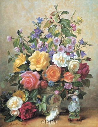 Framed Glory of June Print