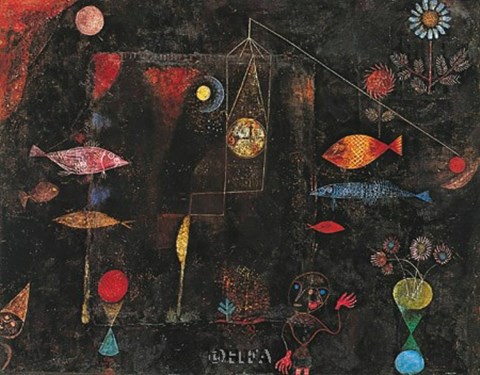 Framed Fish Magic Print