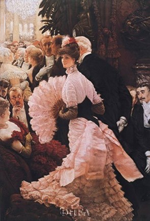 Framed Reception (L'Ambitieuse) Print