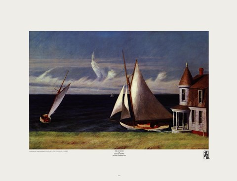 Framed Lee Shore Print