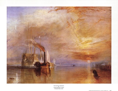 Framed Fighting Temeraire Print