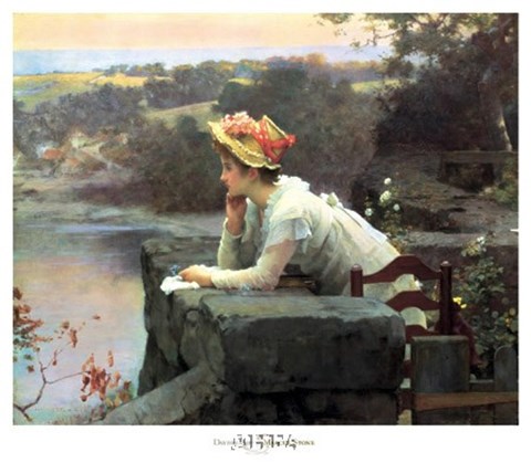 Framed Daydreams Print