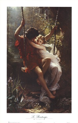 Framed Le Printemps (Spring) Print