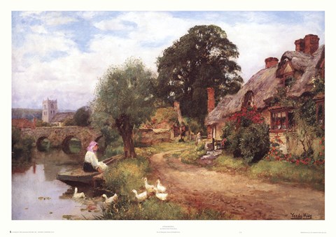 Framed Summer Idyll Print