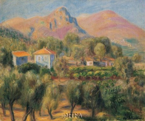 Framed Le Baou Print