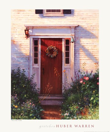 Framed Welcome Home Print