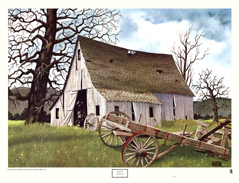 Framed Springtime Print