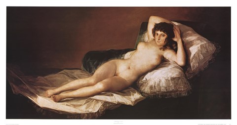 Nude Maja by Francisco De Goya