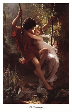 Framed Le Printemps (Spring) Print