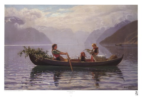 Framed Hardanger Fjord Print