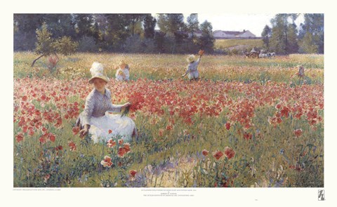 Framed In Flanders Fields Print