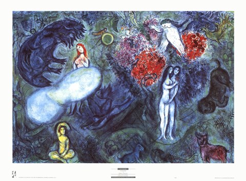 Framed Le Paradis Print