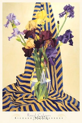 Framed Royal Colours Print