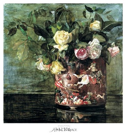 Framed Chinese Pi-Tong Print