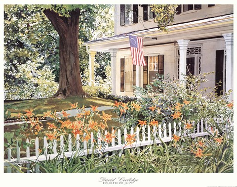 Framed Fourth of July Print