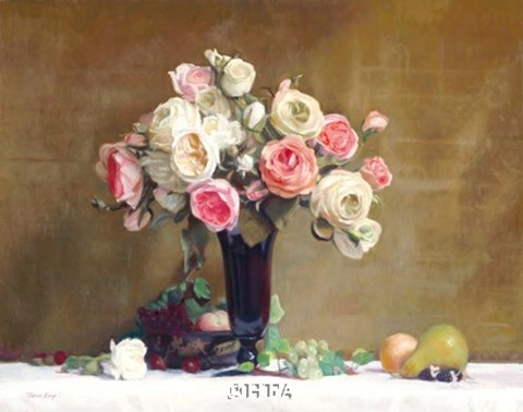 Framed Summer Bouquet Print