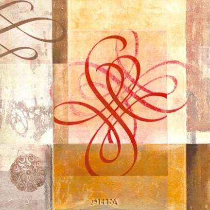 Framed Arabesque VIII Print