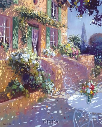 Framed Maison Provencale Print