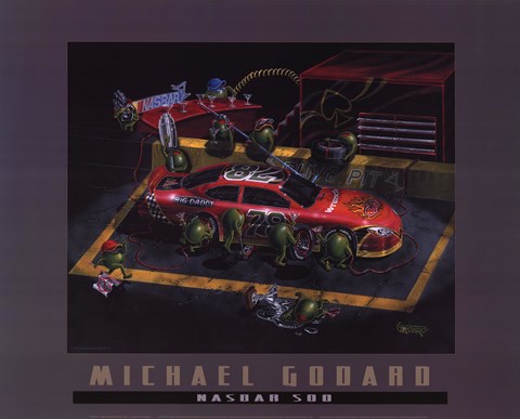 Framed Nasbar 500 Print