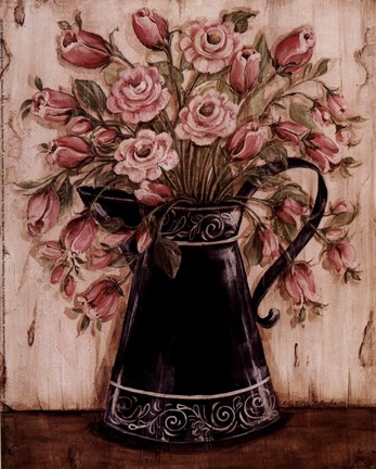 Framed Ladies in Black II Print