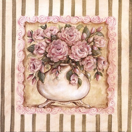 Framed Pink Ladies II Print