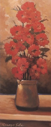 Framed Potted Floral III Print