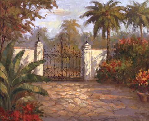 Framed Porta Celeste II Print