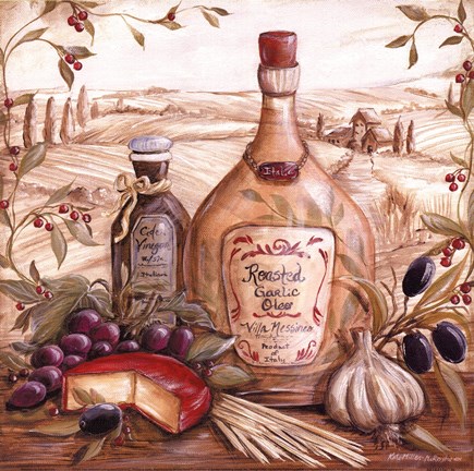 Framed Toscano I Print