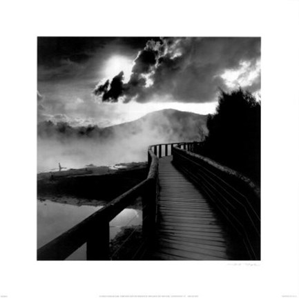 Framed In the Mist Print