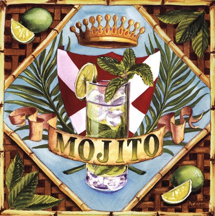 Framed Mojito Print
