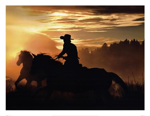 Framed Sunset Glow Print