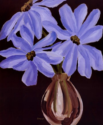 Framed Plumbagos Print