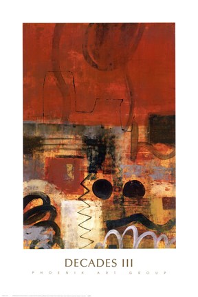 Framed Decades III Print