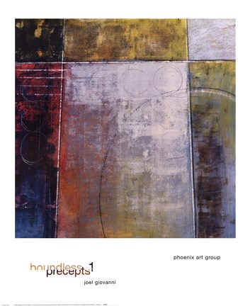 Framed Boundless Precepts 1 Print