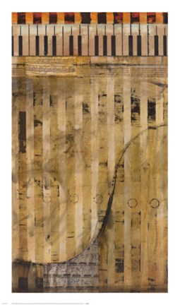 Framed Stringed Quartet II Print